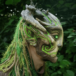 Forest Elf Latex Mask Makeup Ball Halloween Mask MRSLM