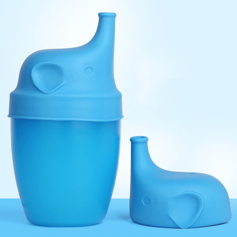 Silicone Cup Lids for Baby Drinking Convers Suitable for Any Cup or Glass Cup Makes Drinks Spillproof MRSLM
