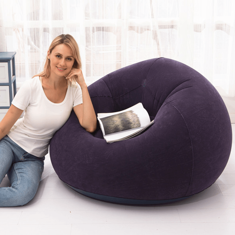 Large Pouf Lazy Sofas Lounger Couch Living Room Furniture Beanbag Tatami MRSLM