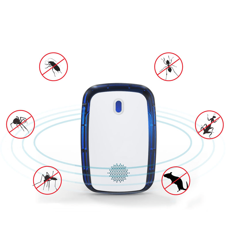 Ultrasonic anti Mosquito Insect Repeller Electronic Rat Mouse Cockroach Pest Reject Repellent MRSLM