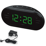 VST ST-3 Led AM FM Radio Digital Brand Alarm Clock Backlight Snooze Electronic Designer MRSLM