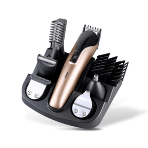 Portable 6 in 1 Multifunctional Hair Clipper Electric Cordless Mini Hair Trimmer Pro Hair Cutting Machine Beard Trimer - EU Plug MRSLM