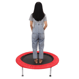 150KG Children Trampoline round Mute Fitness Safety Jumping Child Fitness Protection Bed Furniture Indoor Playground dylinoshop