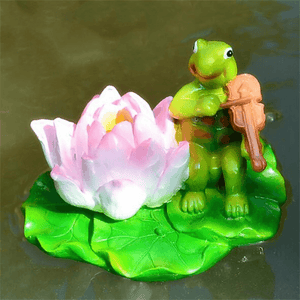 Floating Pond Decor Outdoor Simulation Resin Cute Swimming Pool Lawn Cute Turtle Decorations Ornament Garden Art in Water MRSLM