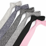 Men'S Neckties Wholesale Super Narrow Spot Imitation Wool 6Cm dylinoshop