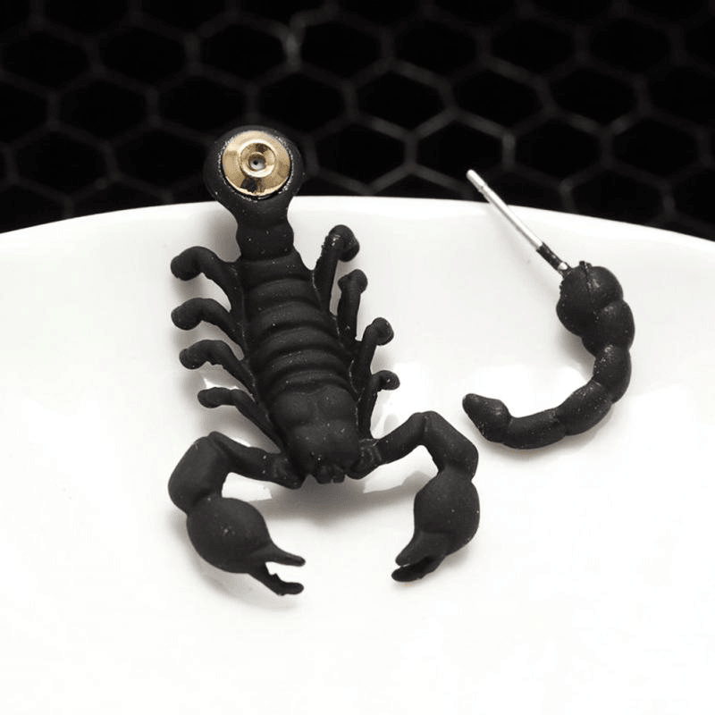 Halloween Earring Creative Scorpion Earrings Lightweight for Hallowen Party Decoration MRSLM