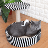 Detachable Cat Climbing Frame Sisal Material Cat Scratching Post Board Small Cat Jumping Platform Pet Bed MRSLM