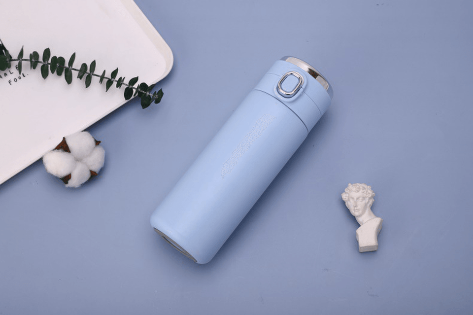 420Ml Smart Thermos Bottle for Water Touch Temperature Display Vacuum Flask Coffee Mug Water Bottle for Woman Student MRSLM