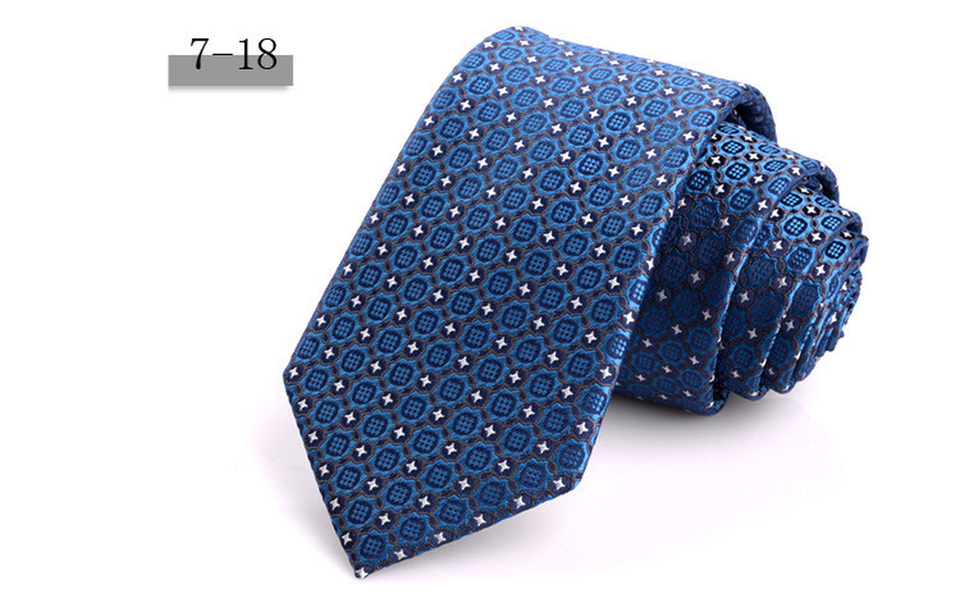 New Men'S 7Cm Striped Business Formal Tie dylinoshop