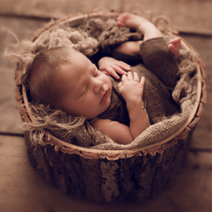 Newborn Wooden Photography Props round Basket Posing Studio Baby Photography Prop Posting Accesoriess MRSLM
