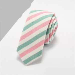 Cotton and Linen Tie Men'S Formal Business Tie dylinoshop