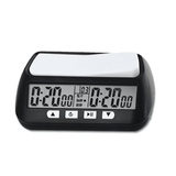 YS Professional Chess Clock Compact Digital Watch Count up down Timer Electronic Board Game Bonus Competition Hour Meter MRSLM