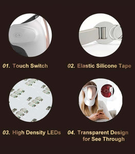 Theia 3 Colors Light LED Face Beauty Premium Mask (Nano 807pcs) dylinoshop