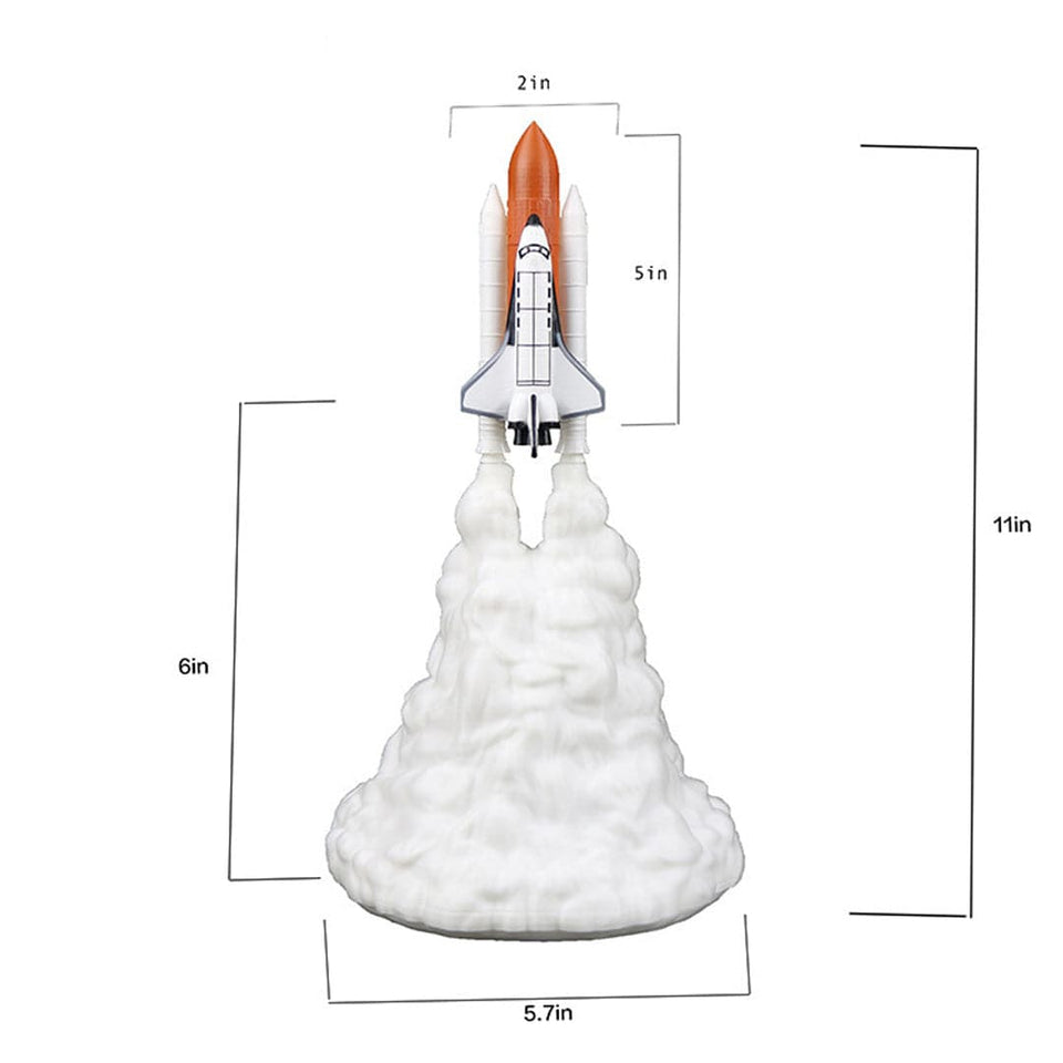 Rocket Lamp/Space Shuttle Lamp Feajoy