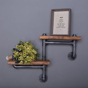 Industrial Style Water Pipe Display Stand Feajoy