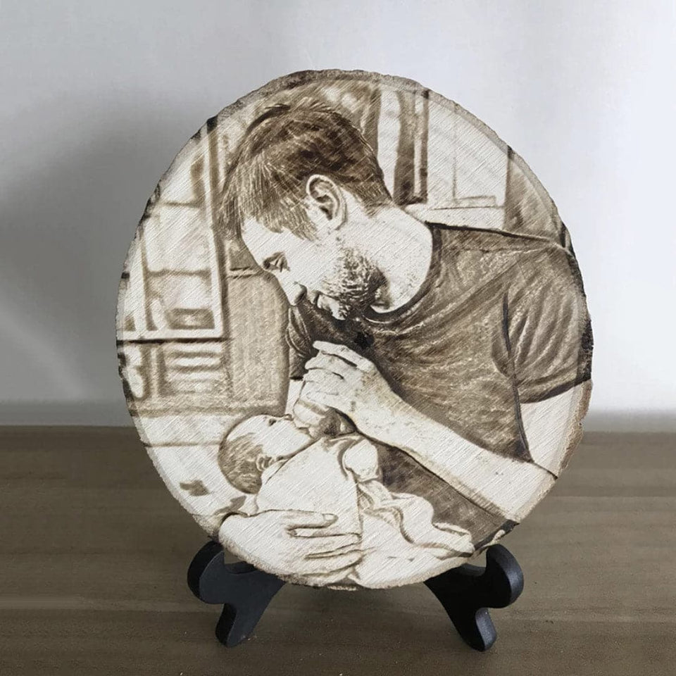 Personized Photo On Wood - Handmade Feajoy