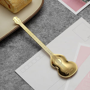 Guitar Musical Instrument Shaped Spoon dylinoshop