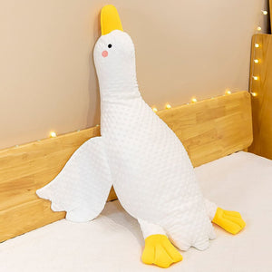 Big White Goose Baby Pillow dylinoshop