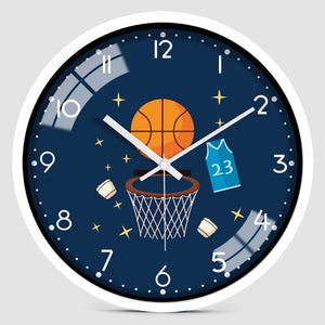 Creative Basketball Wall Clock dylinoshop