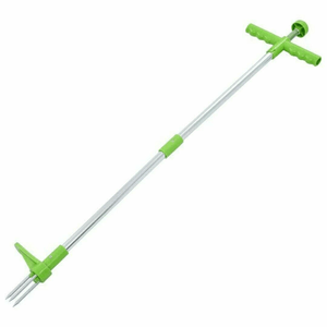 Stand up Weeder Long Stainless Steel Professional Root Remover Weeding Device dylinoshop