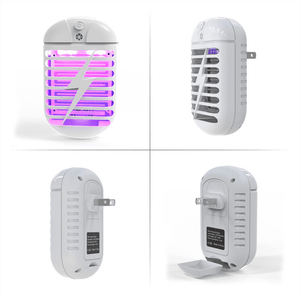 Electric Insect Repellent Gnat Killer Lamp Indoor Plug-In Mosquito Trap with Night Light dylinoshop