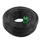 10/20/25/40 Meter 4/7Mm Garden Water Hose Micro Drip Misting Irrigation Tubing Pipe PVC Hose with Quick Connector dylinoshop