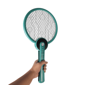 Foldable Electric Mosquito Swatter Fly Racket Bug Insect Killer Rechargeable Mosquito Dispeller dylinoshop