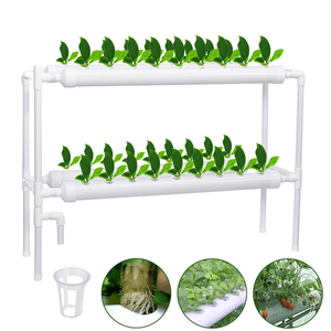 110-220V Hydroponic Grow Kit 36 Sites 4 Pipes 2-Layer Garden Plant Vegetable Tools Gardening Box Nursery Pots Hydroponic Rack dylinoshop