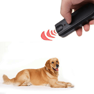Garden LED Ultrasonic Animal Repeller Dog Training Device Pet anti Barking Stop Bark Trainer dylinoshop