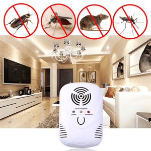 Electronic Ultrasonic Mouse Killer Mouse Cockroach Trap Mosquito Repeller Insect Rats Spiders Contro dylinoshop