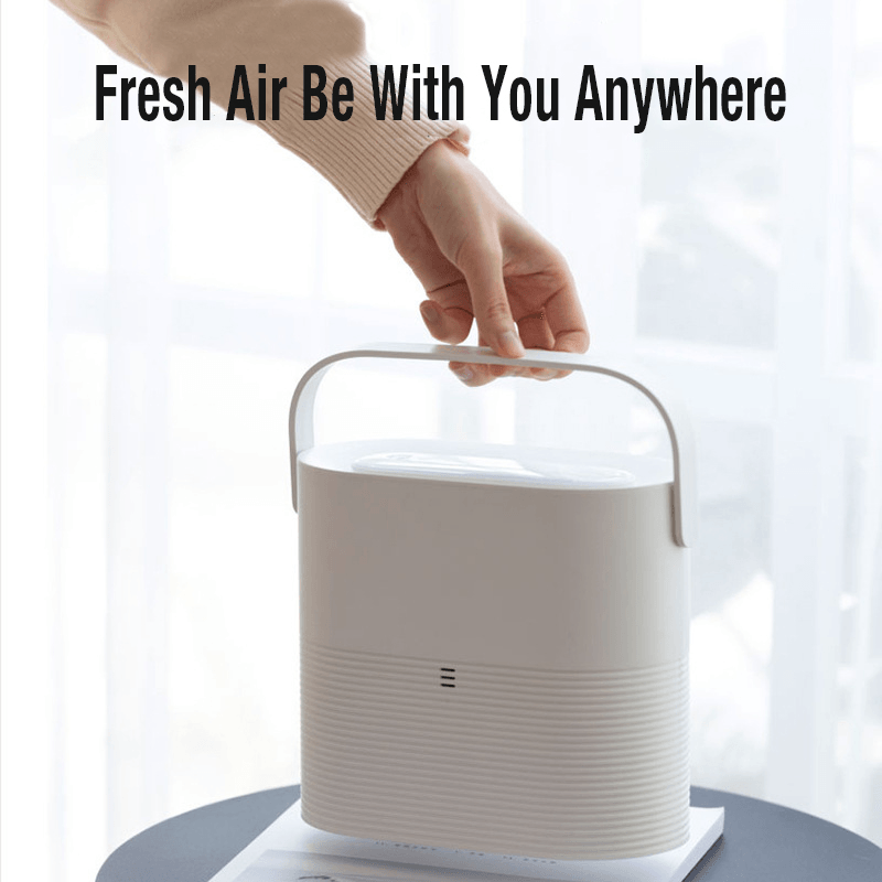 3Life 359 Portable Air Purifier 8000Mah Battery Life 4 Gear Automatic Detection Remove Dust Smoke Pollen PM2.5 Screen Display Trendha
