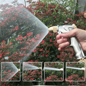 Expandable Garden Telescopic Magic Hose Plastic Car Wash Hose Metal Sprayer Outdoor Garden Watering Pipe dylinoshop