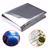 82X51 Inch Silver Plant Reflective Film Grow Light Accessories Greenhouse Reflectance Coating dylinoshop