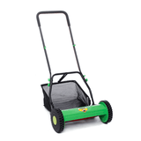25L Compact Hand Push Lawn Mower Courtyard Home Reel Mower No Power Lawnmower dylinoshop