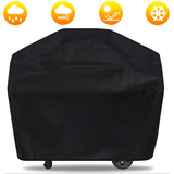 Waterproof Black Barbecue Cover anti Dust Rain Cover Garden Yard Grill Cover Protector for Outdoor BBQ Accessories dylinoshop