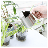 Household Stainless Steel Watering Can Kettle Garden Water Bottle Plant Flower Sprinkling Pot dylinoshop