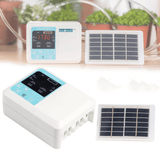 Multifunctional Solar Energy Automatic Plants Watering Device Intelligent Timing Irrigation Timer Garden Drip Seepage Tools Voice Guidance LED Screen dylinoshop