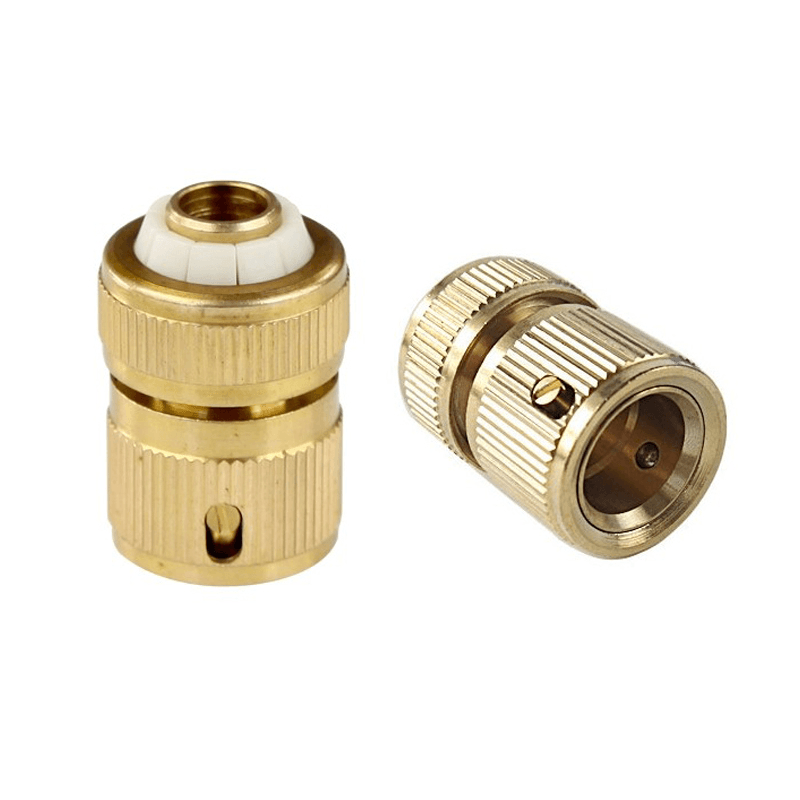 1/2 Inch Copper Hose Quick Connector Garden Water Pipe Connector Faucet Universal Connector dylinoshop