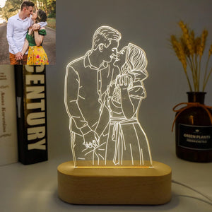 Custom Photo 3D Lamp dylinoshop