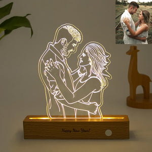 Custom Photo 3D Lamp dylinoshop