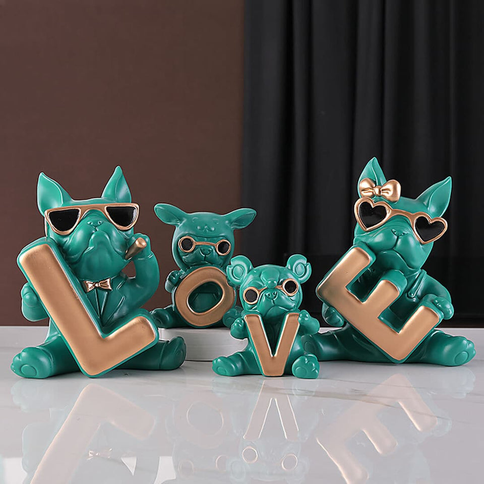 Creative Style Bulldog Ornaments dylinoshop