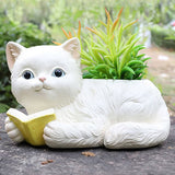 Cute Cat Succulent Flower Pot dylinoshop