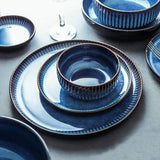 Kiln Turned Blue Ceramic Tableware dylinoshop