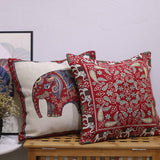 Elephant Double-sided Cushion Cover Feajoy
