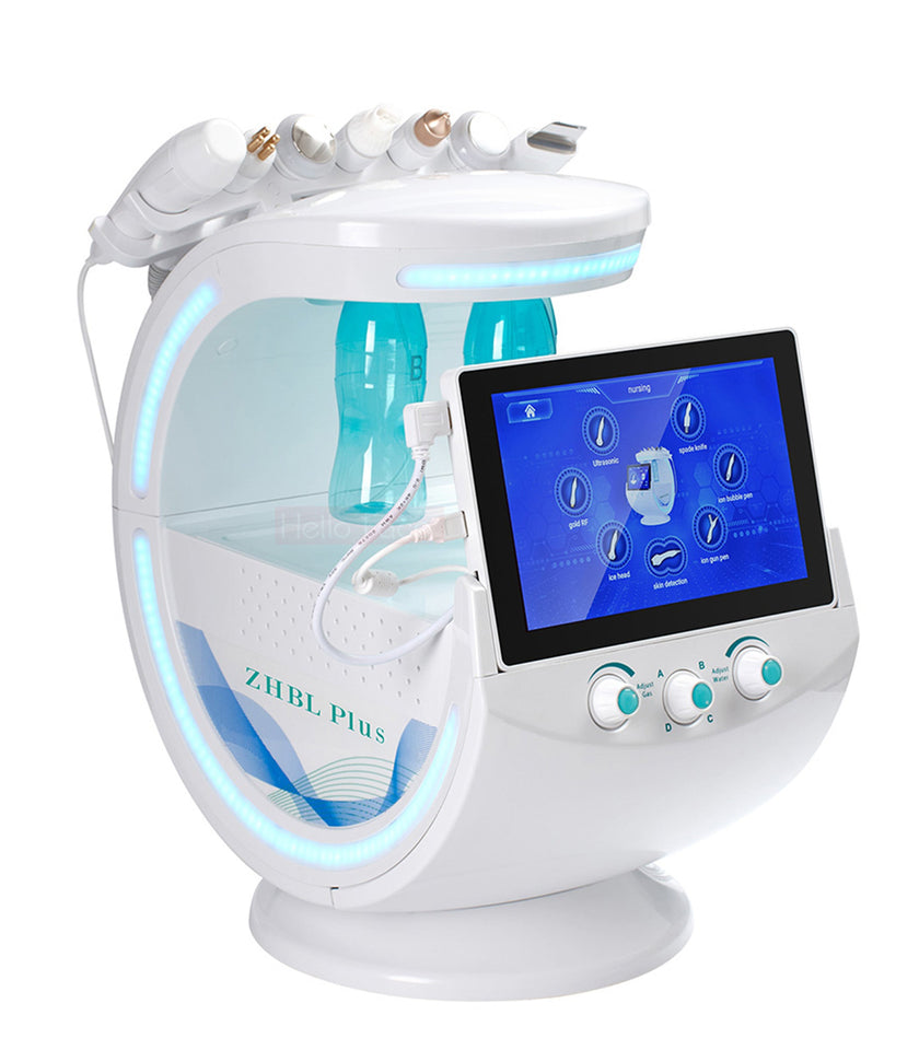 Beauty Salon 7 in 1 Smart Ice Blue Plus Professional Hydra Facial Machine dylinoshop