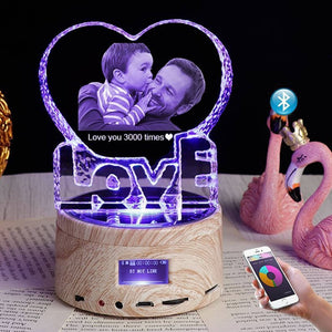 Crystal 3D Customized Music Box Gift dylinoshop