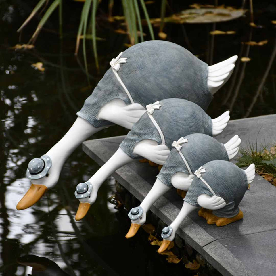 Garden Duck Statue Feajoy