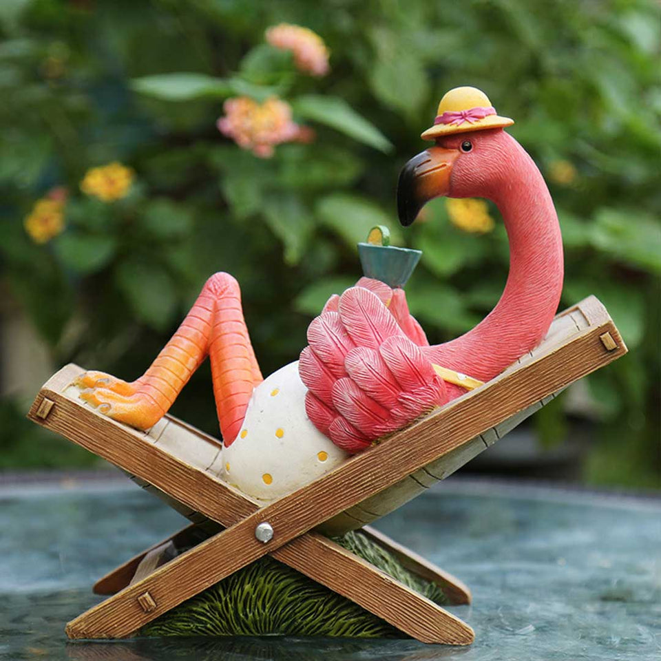 Funny Flamingo Decor Feajoy