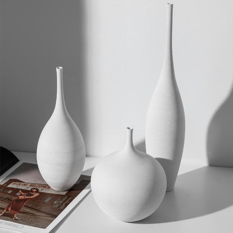 Minimalist Style Ceramic Vase Feajoy