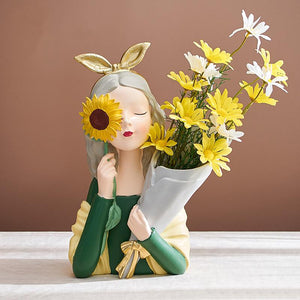 Sunny Flower Vase Feajoy